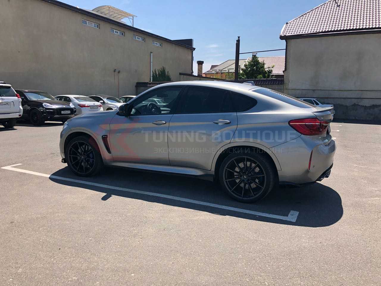 BMW X6M и 21" диски Vorsteiner V-FF109 Carbon Graphite фото 1